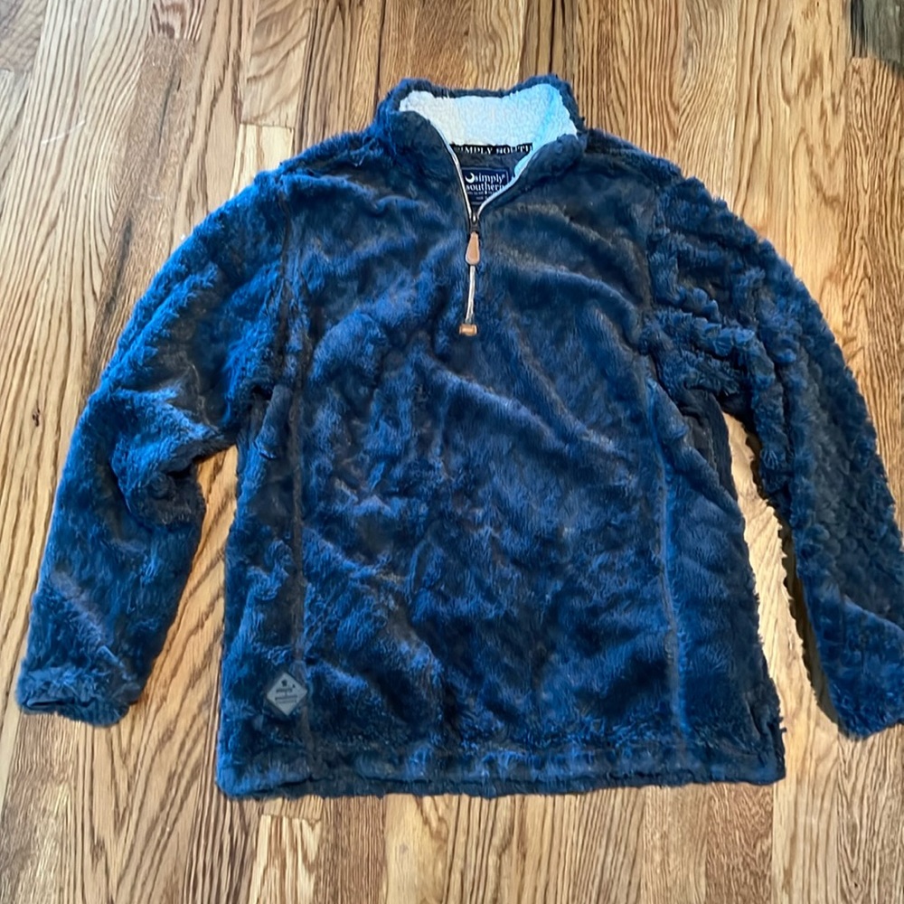Simply Southern fleece pullover sweatshirt
